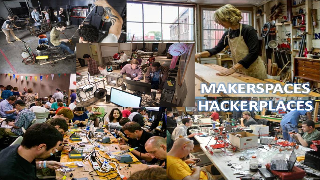 Los 4 sabores de Makerspaces